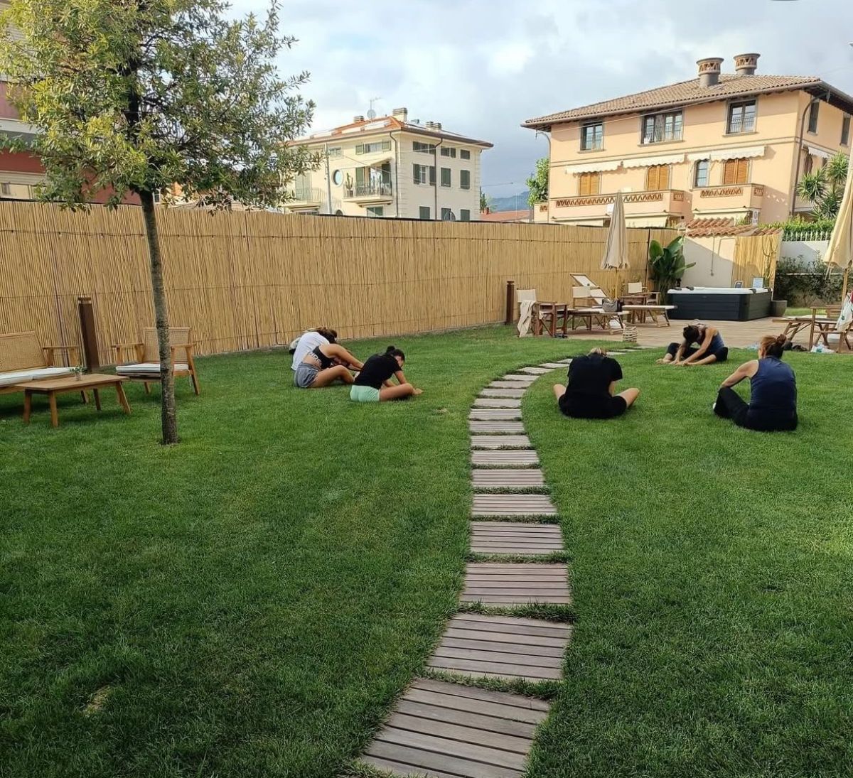 Lezioni di pilates, Hotel Virginia Versilia